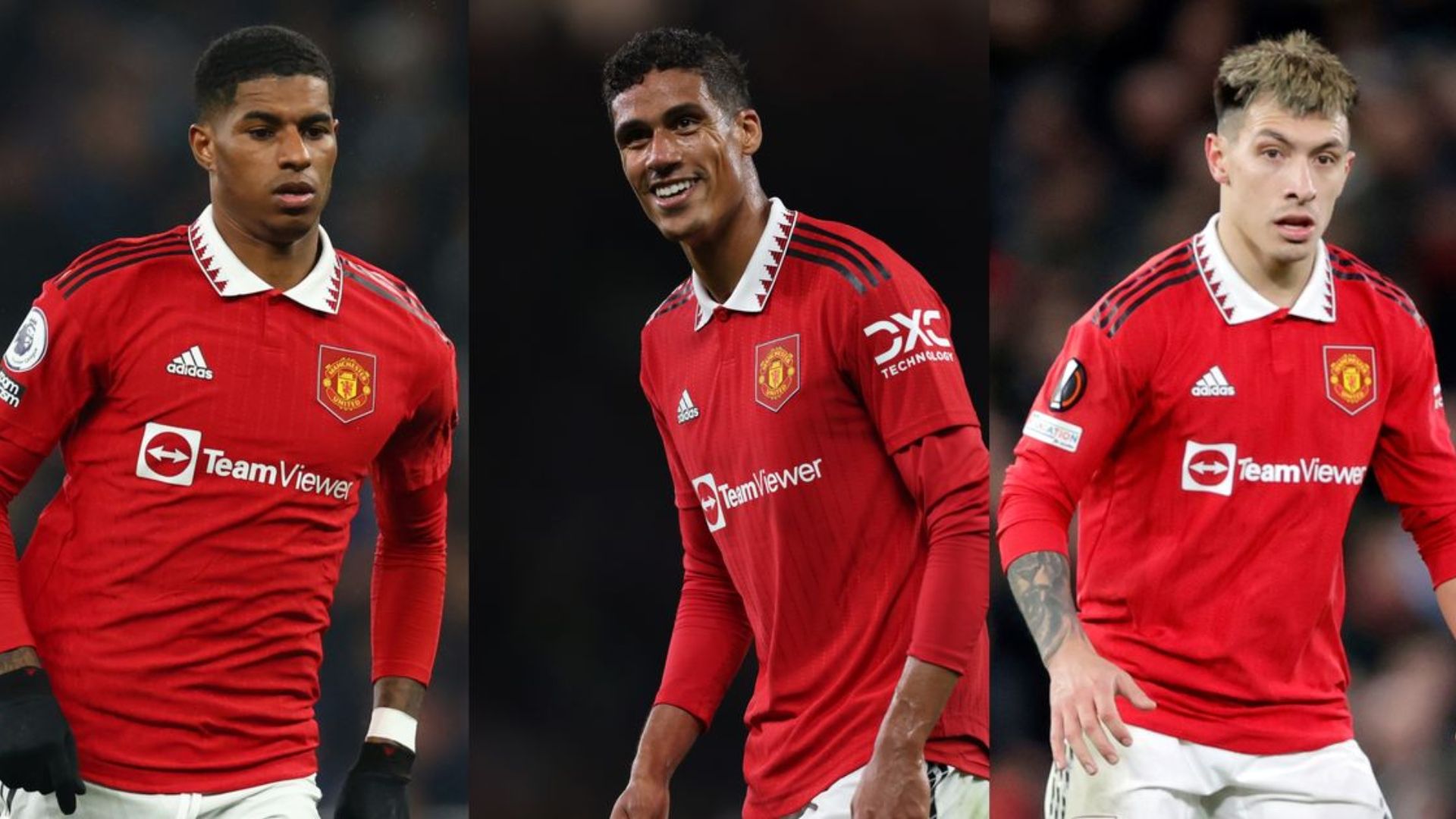 Rashford, Varane, Martinez - Man United injury updates and expected return.