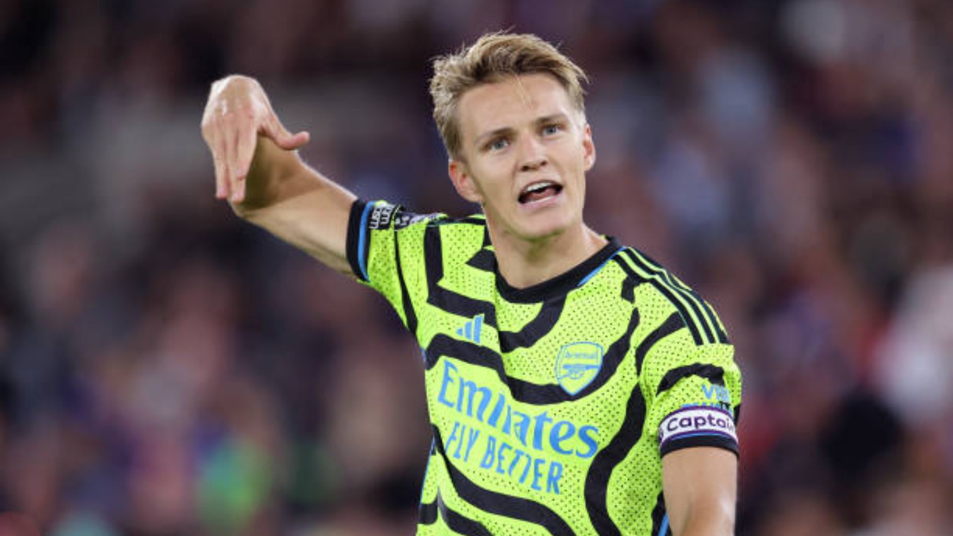 Martin Odegaard is orchestrating the new Arsenal midfield.